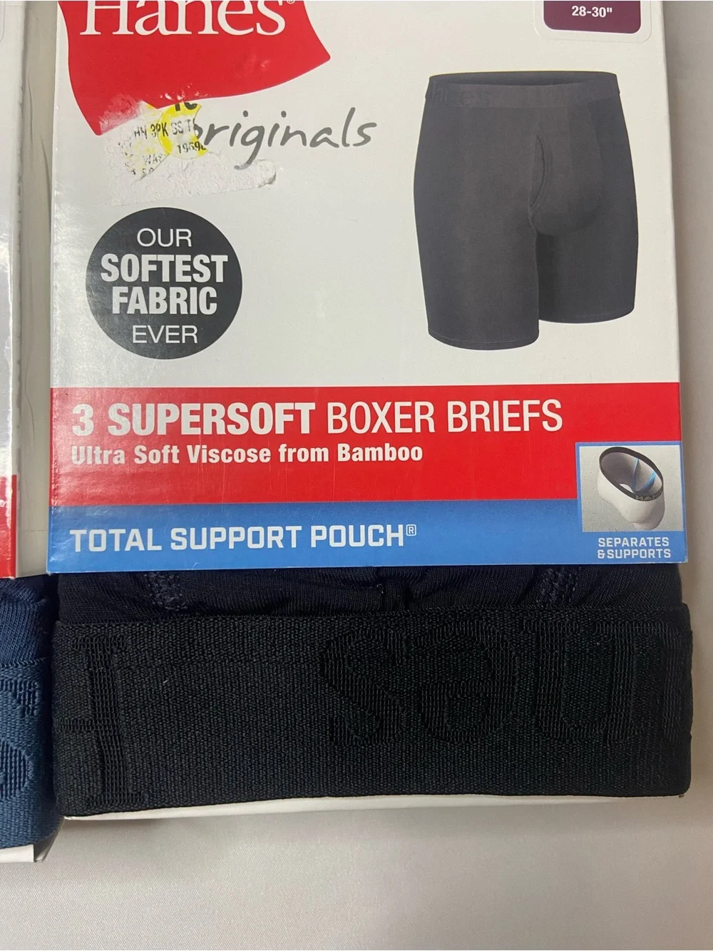 NEW In Package Hanes Boxer Briefs Lot 3 Packages 9 Pair Men’s Size Small 28-30